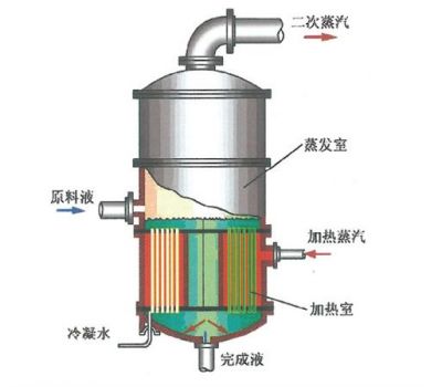 中央循環管式蒸發器
