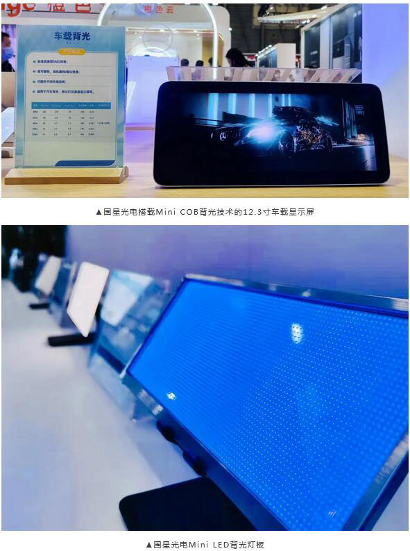 國(guó)星光電Mini LED背光“上車”提速