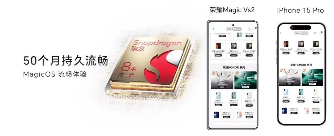 京東方、維信諾供屏！榮耀Magic Vs2折疊屏手機(jī)發(fā)布：6999元起